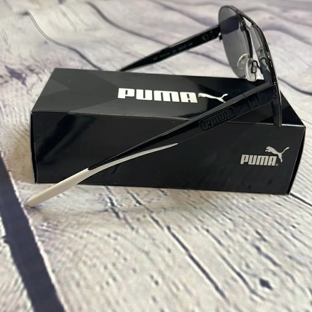 Puma Men's PU0220S 60mm Sunglasses
